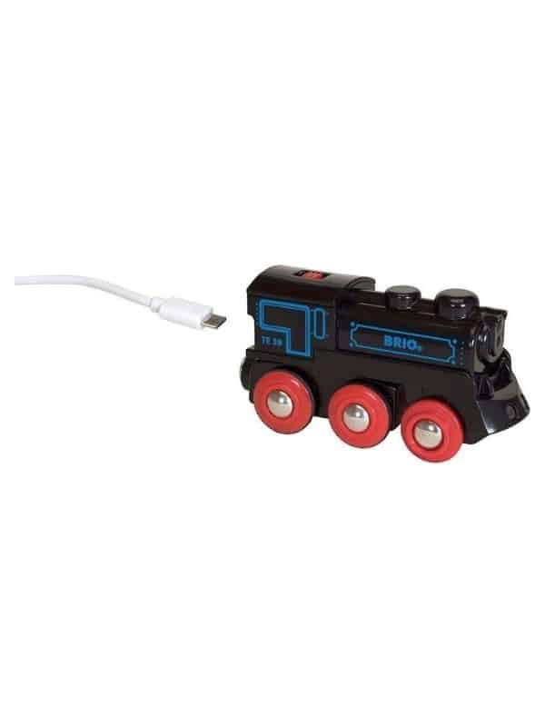 קטר שחור נטען USB דגם 33599 (BRIO)