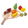 סט חיתוך פירות מעץ
