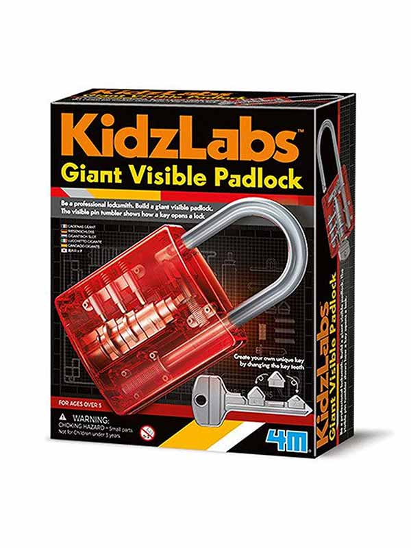 בניית מנעול שקוף ענק