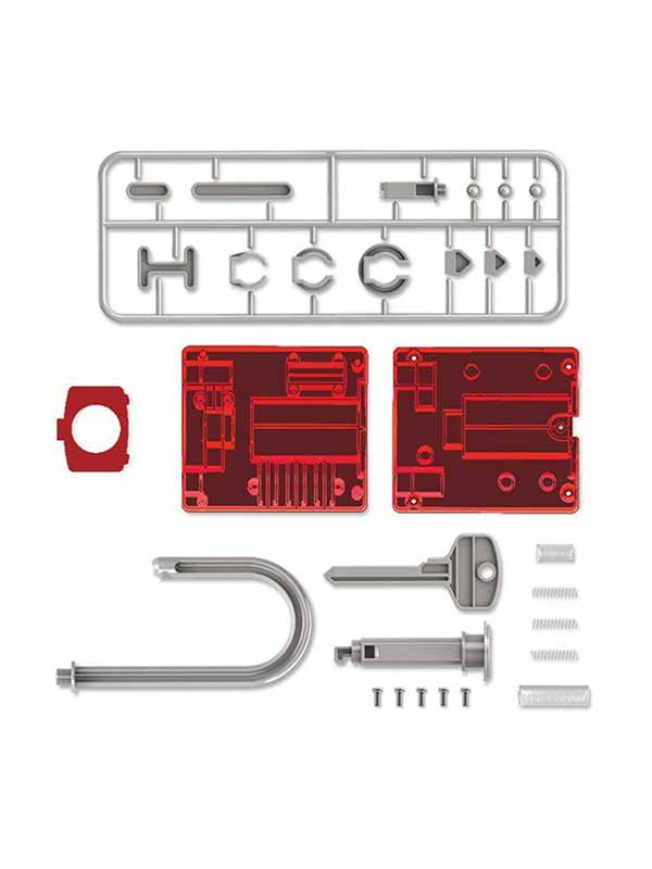 בניית מנעול שקוף ענק