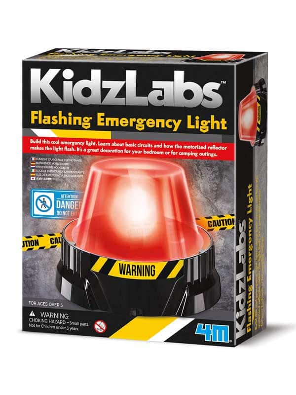 מעבדת הילדים - תאורת חירום מהבהבת