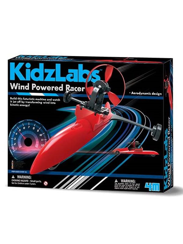 מעבדת הילדים - מכונית מרוץ מונעת רוח