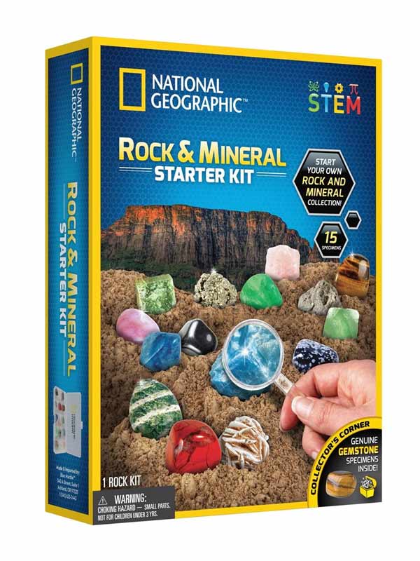 ערכת מחקר - סלעים ומינרלים