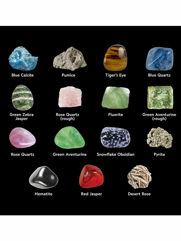 ערכת מחקר - סלעים ומינרלים