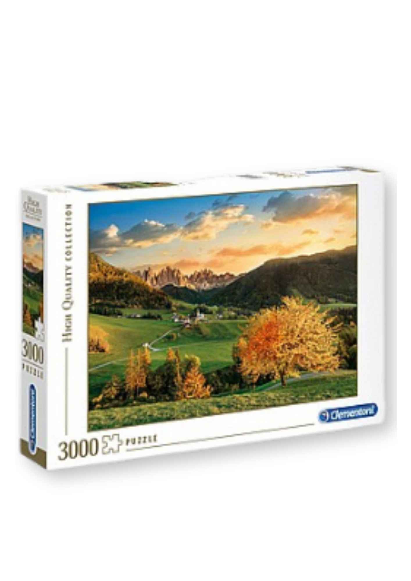 הרי האלפים בנוף מרהיב (3000 חלקים)