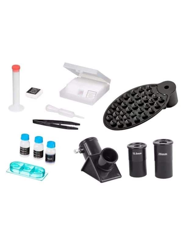 סט מיקרוסקופ X40-X640 וטלסקופ 50/360 נשיונל גיאוגרפיק