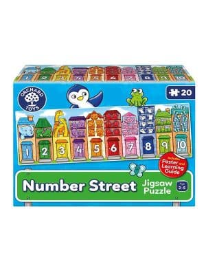 פאזל רחוב המספרים - Number street