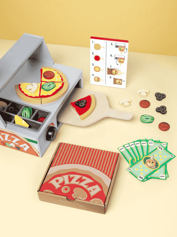 דלפק ותנור להכנת פיצה - מליסה ודאג