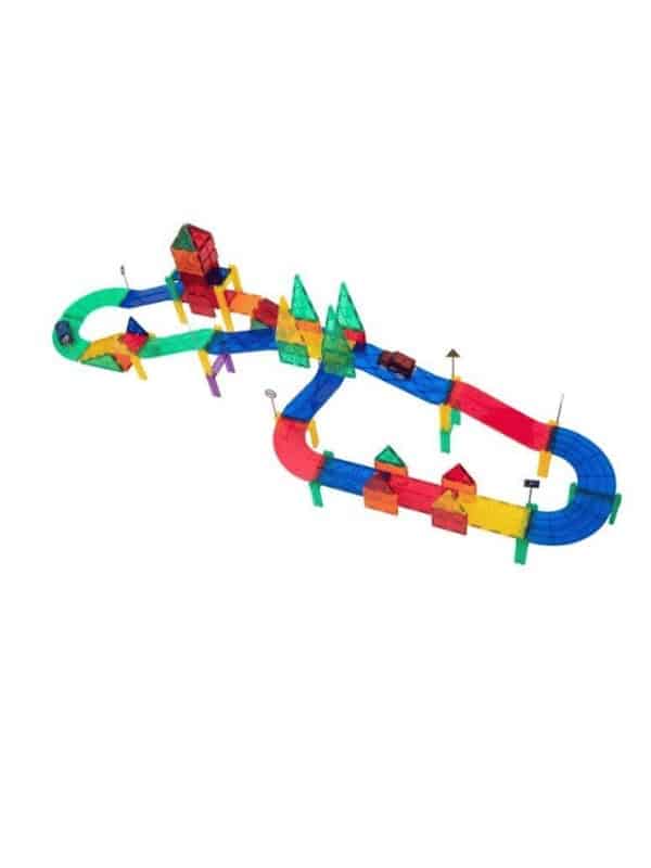 פליימאגר מסלול מכוניות 55 חלקים - מקורי!