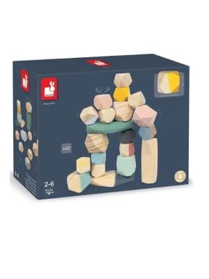 מגדל קוביות דמוי אבנים