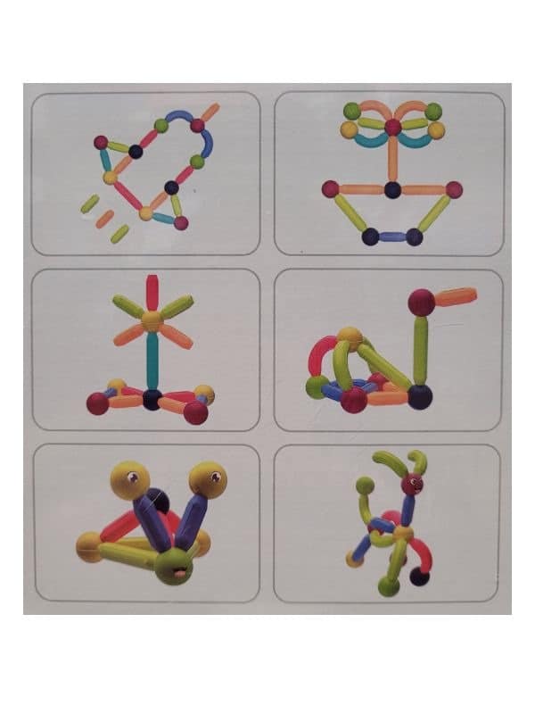 פליימאגר 61 מוטות וכדורים – מקורי!