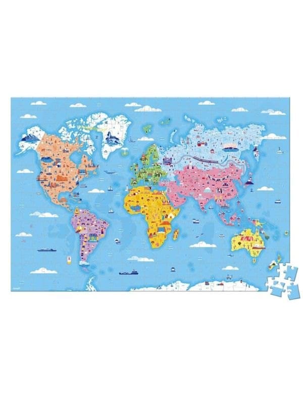 פאזל חינוכי 350 חלקים – הדברים המסקרנים בעולם