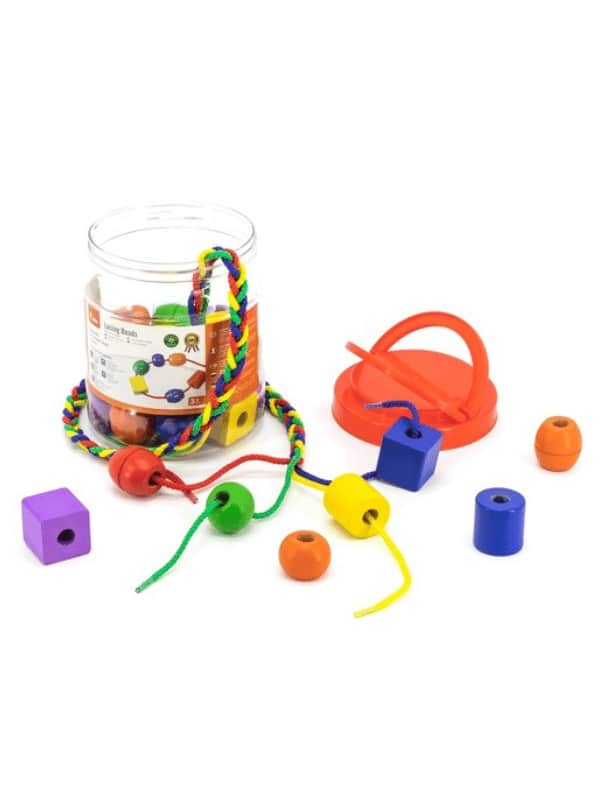 ויגה - חרוזים השחלות בצנצנת 90 יח'