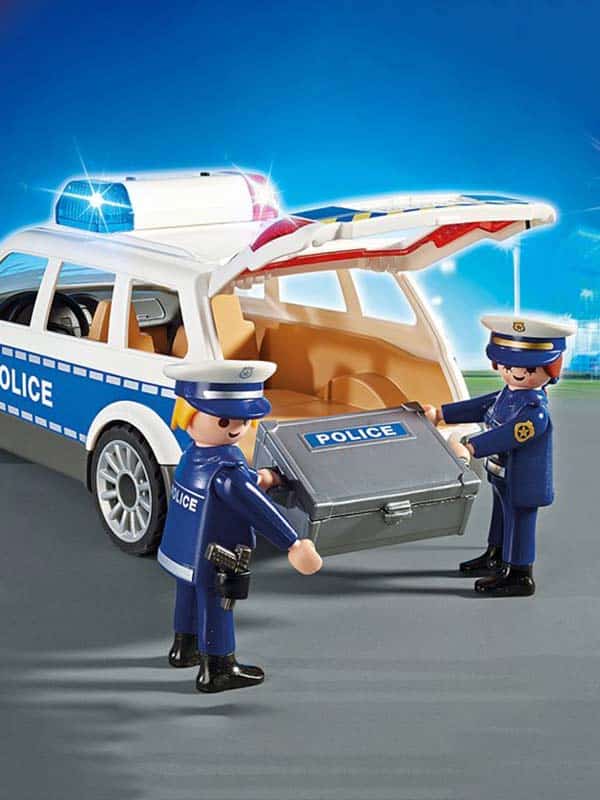 רכב משטרה עם אורות וצלילים - פליימוביל 6920