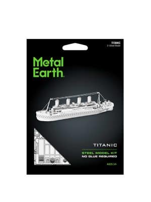 טיטאניק - מודל הרכבה ממתכת (earth metal)