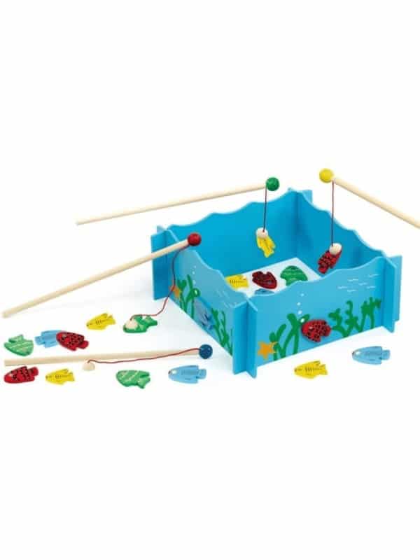 ויגה - משחק דגים בריכה + חכות מגנטיות