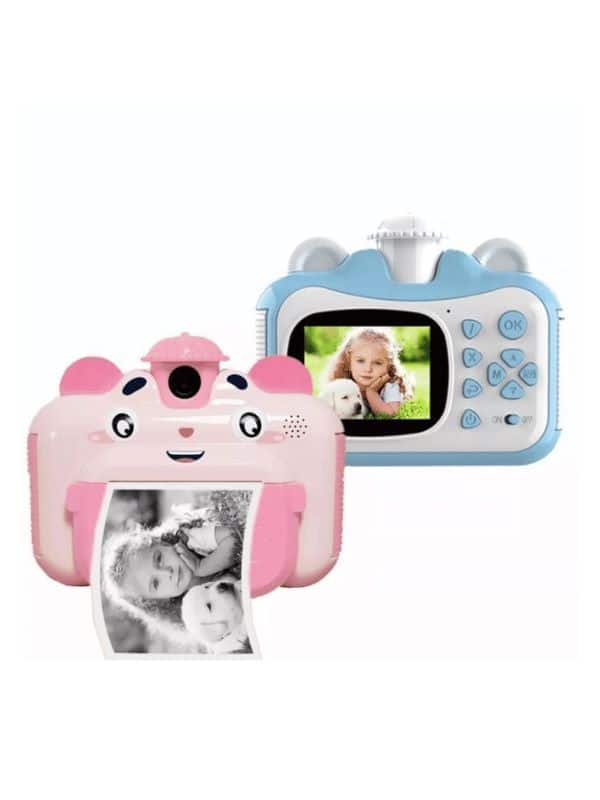 מצלמה מדפיסה - מובייל (ורוד)