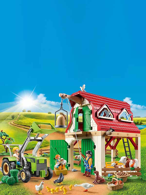 החיים בכפר חווה וחיות משק - פליימוביל 70877