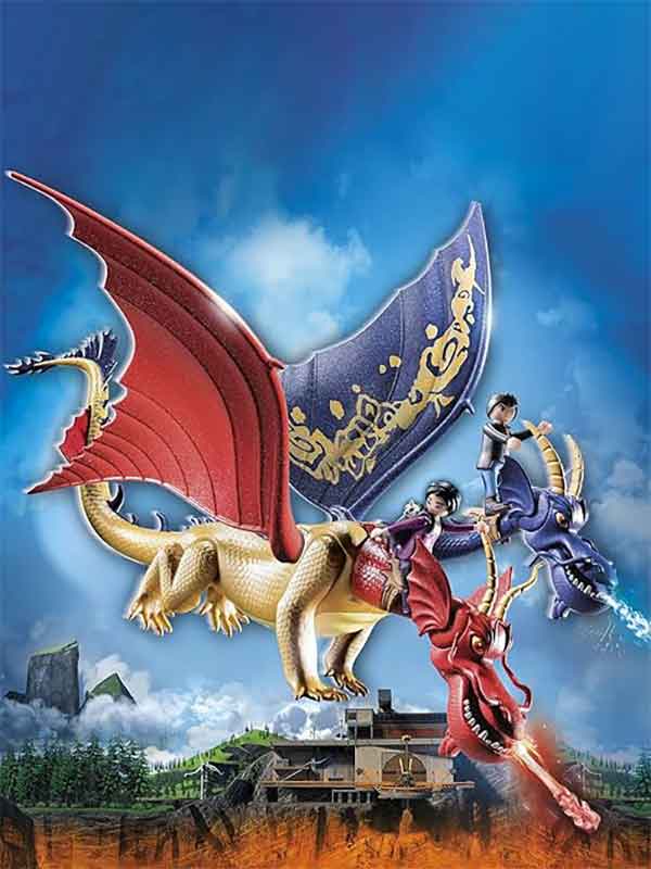 דרקונים - תשע הממלכות Wu & Wei - פליימוביל 71080