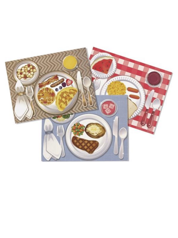 חוברת מדבקות מכינים ארוחה - מליסה ודאג