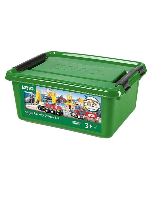 סט רכבת משא מסלול דלוקס 33097 - בריו
