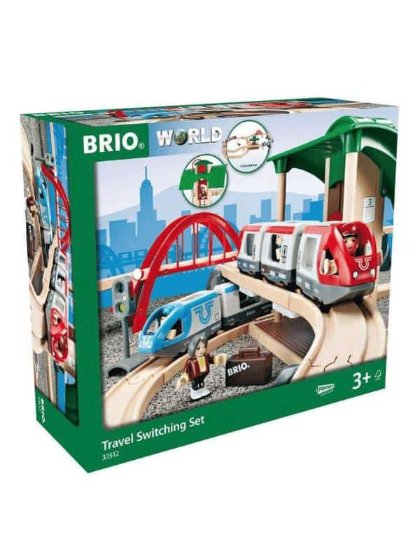 סט מסילה + 2 רכבות נוסעות 33512 (BRIO)