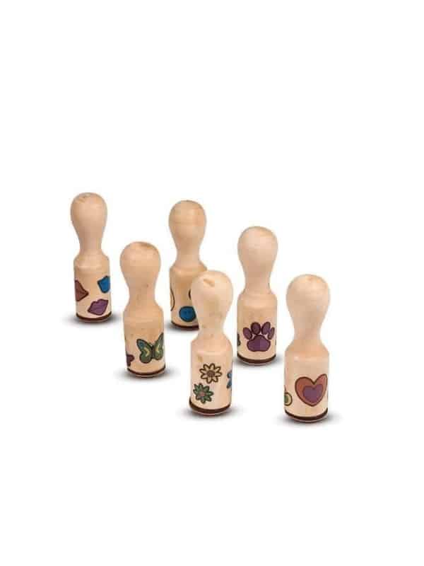 סט חותמות קטן עם ידית - מליסה ודאג