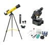 סט מיקרוסקופ 40x-640x וטלסקופ 45/600 נשיונל גיאוגרפיק