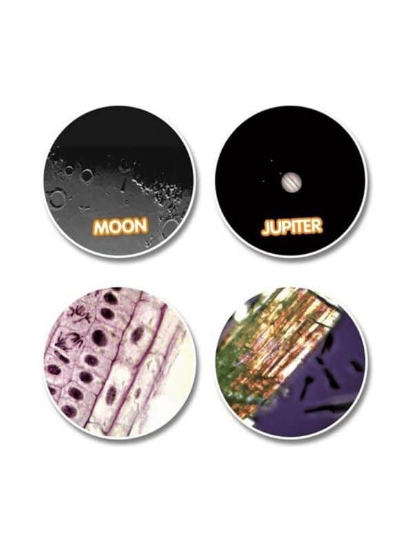 סט מיקרוסקופ 40x-640x וטלסקופ 45/600 נשיונל גיאוגרפיק