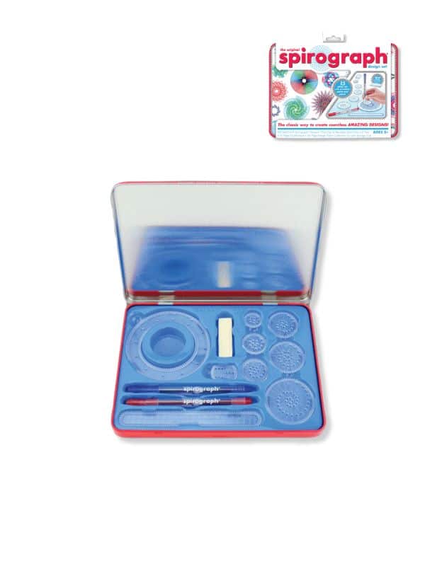 ספירוגרף - סט בקופסת פח מבית Spirograph