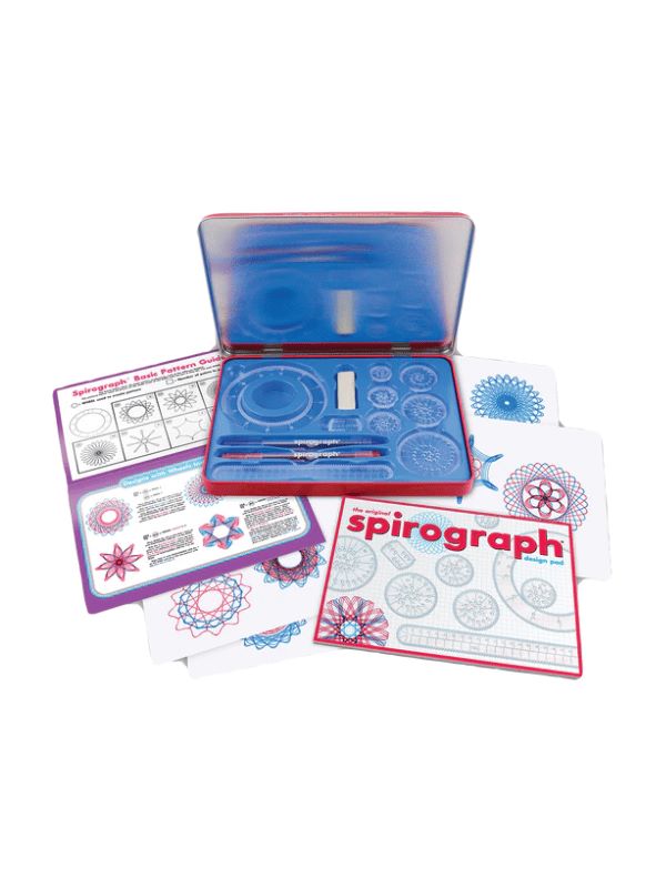 ספירוגרף - סט בקופסת פח מבית Spirograph