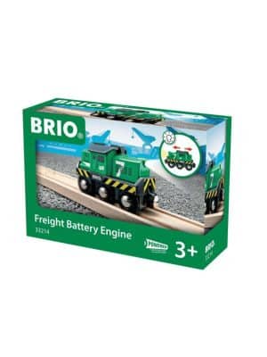 קטר ירוק על סוללות 33214 (BRIO)