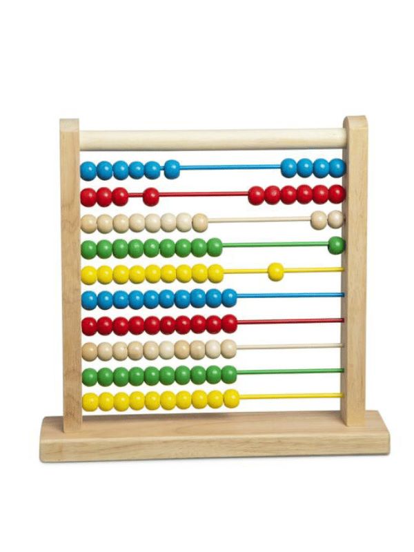 חשבונייה צבעונית מעץ - מליסה ודאג