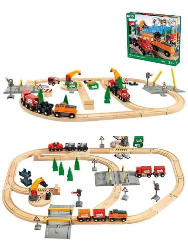 מסילת רכבת + תחנת נסיעה והטענה 33165 בריו