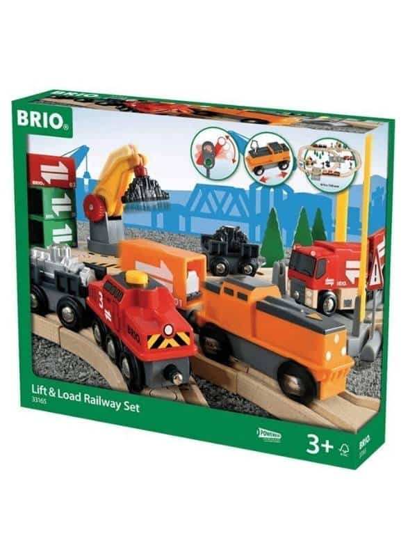 מסילת רכבת + תחנת נסיעה והטענה 33165 בריו