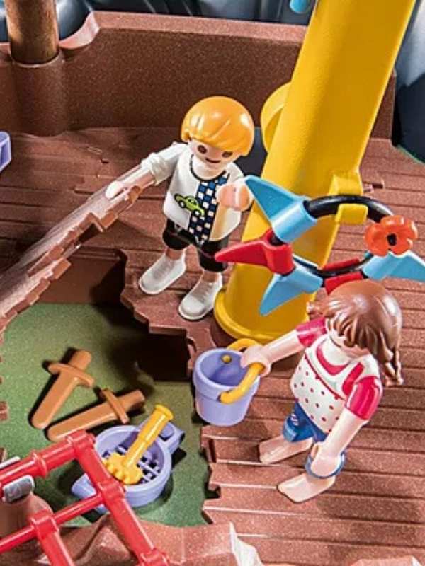 גן שעשועים עם ספינה טרופה - פליימוביל 70741