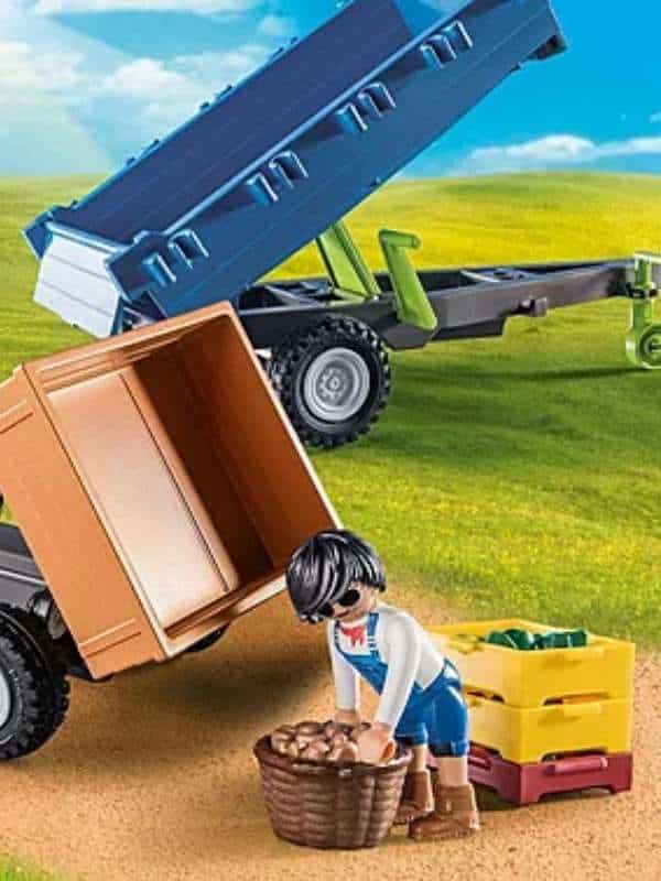 חווה חקלאית טרקטור ונגרר - פליימוביל 71249