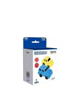 פליימאגר 2 מכוניות תאורת לד מקורי!