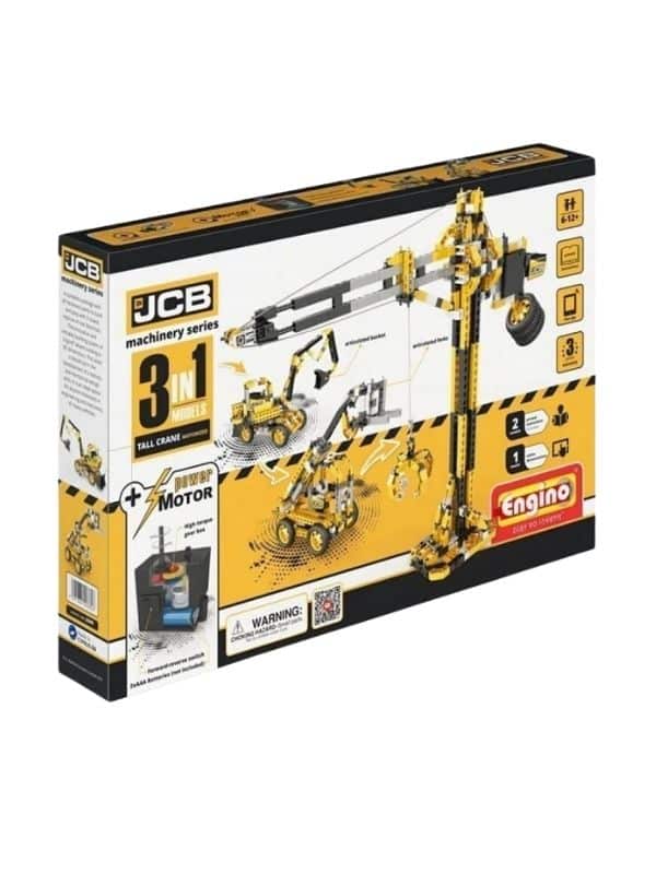 agoran_1_small ערכת הרכבה JCB עגורן 3 מודלים - engino (אנג'ינו)