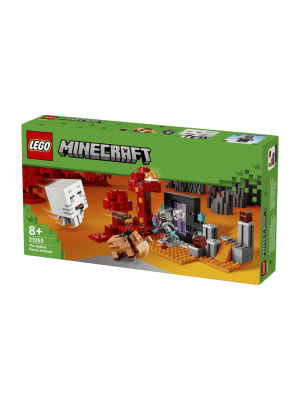 לגו מיינקראפט 21255 - מארב הפורטל לנת'ר