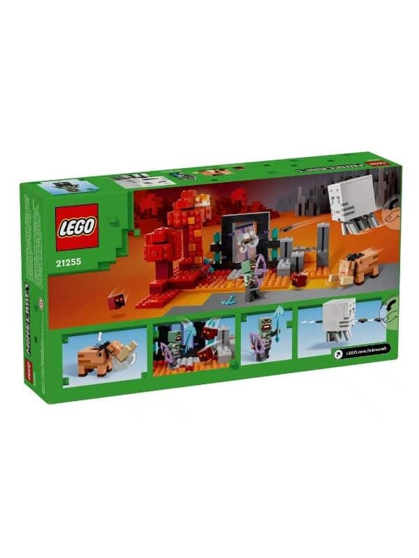 לגו מיינקראפט 21255 - מארב הפורטל לנת'ר