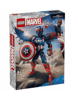 לגו מארוול 76296 - הדמות החדשה של קפטן אמריקה