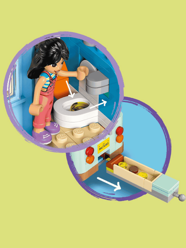 לגו חברות 42663 - הרפתקה של חברים בקרוואן טיולים