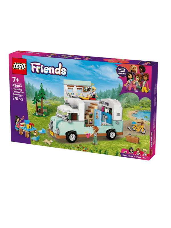 לגו חברות 42663 - הרפתקה של חברים בקרוואן טיולים