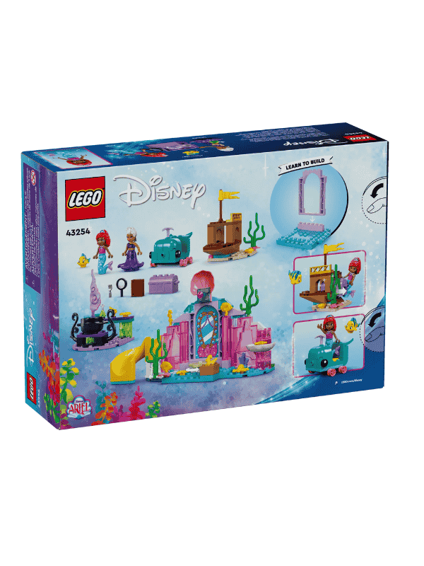 לגו דיסני 43244 - מערת הקריסטל של אריאל