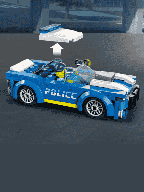 לגו סיטי 60312 - ניידת משטרה 1