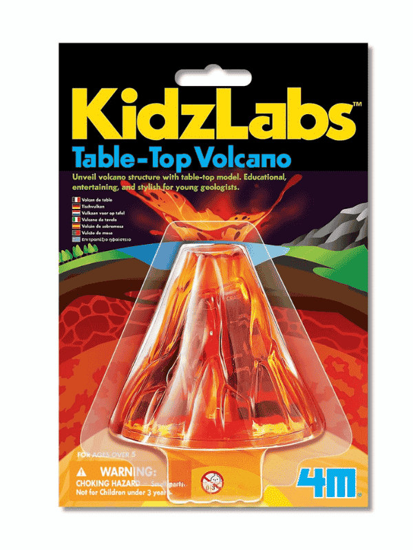 מעבדת הילדים - הר געש שולחני 4M