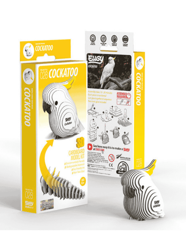 יוגי תוכי קקדו - Eugy