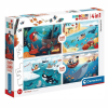 פאזל עולם הים 2x60+2x20
