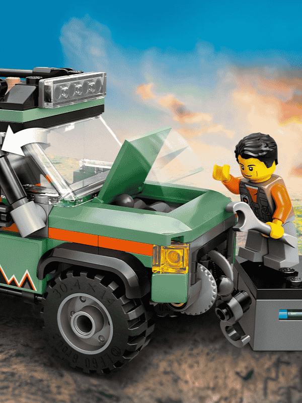 לגו סיטי 60447 - רכב שטח 4X4 לנסיעה בהרים